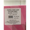 Image 3 : CASE LOT - poppa Corn Corp Cotton Candy 24 x's 60gr Tubs