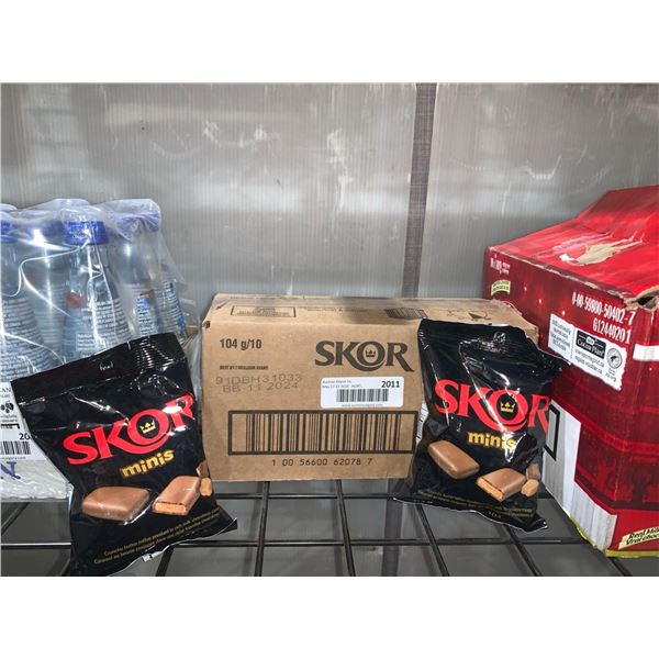 CASE LOT - Skor Mini's Chocolate Bites 10 x's 104g