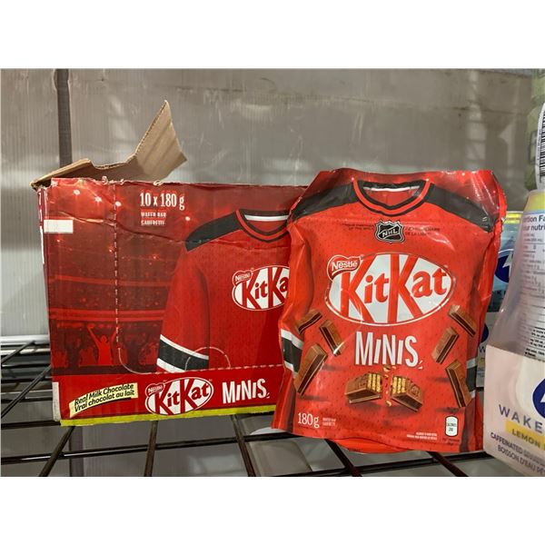 CASE LOT - Nestle KitKat Minis Chocolate 10 x's 180g