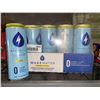 Image 2 : CASE LOT - WakeWater Lemon Caffeinated Sparkling Water Beverage 12 x's 355ml