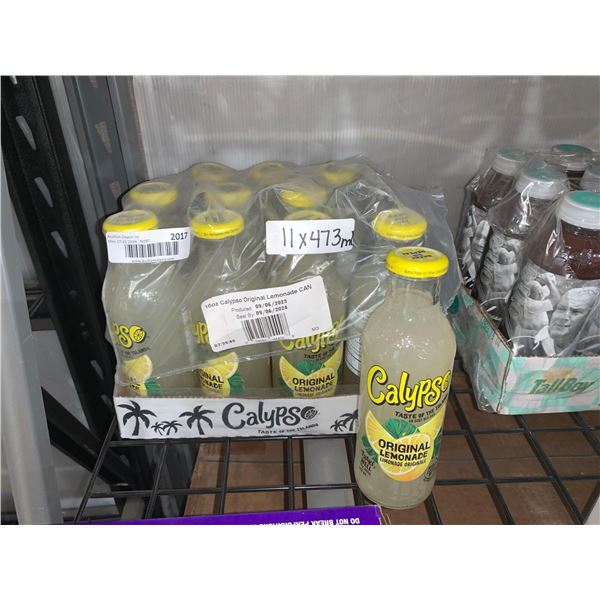 CASE LOT - Calypso Original Lemonade  11 x's 473ml