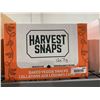 Image 1 : CASE LOT - Harvest snaps kick'n bbq baked red lentil snacks 12x71g