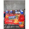 Image 1 : CASE LOT - Sunny D orange strawberry juice 12x500ml