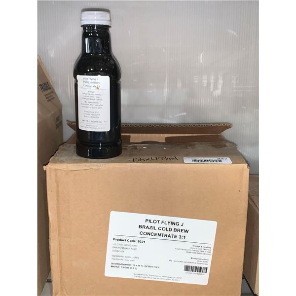CASE LOT - Pilot Flying J Brazilian cold brew coffee 12x473ml