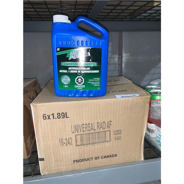 CASE LOT - Turbo power universal antifreeze / coolant 6x1.89L