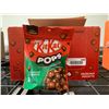 Image 1 : CASE LOT - KitKat POPS hazelnut chocolate snacks 12x160g