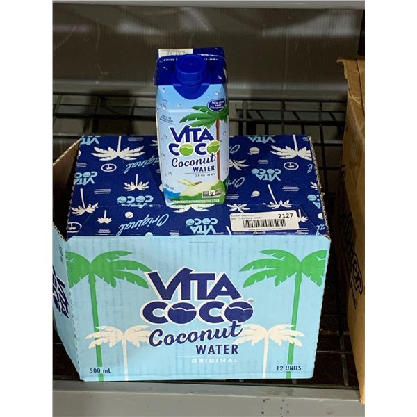 CASE LOT - Vita Coco original coconut water 12x500ml