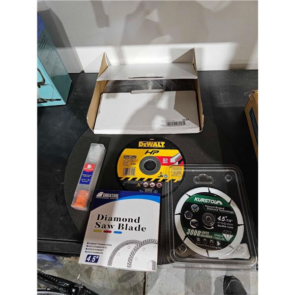 Lot of Assorted Blades for Tools