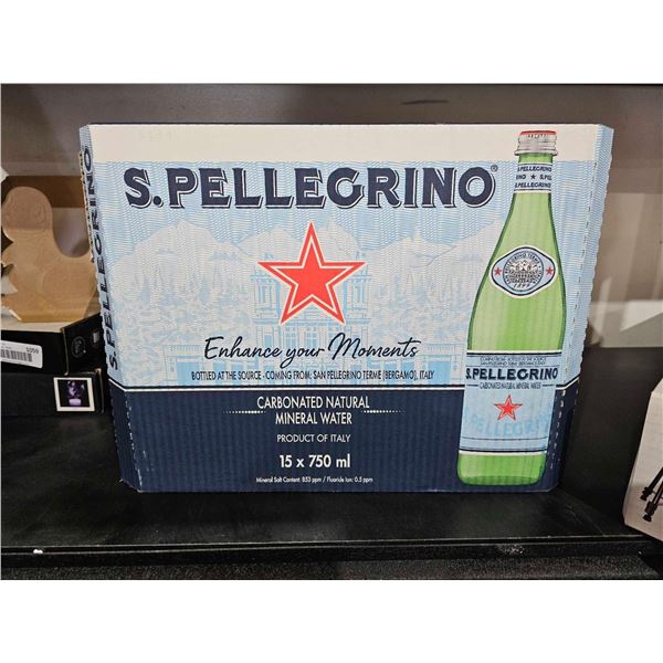 S. Pellegrino Sparkling Water 15x750ml