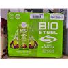 Image 1 : Bio Steel Sports Hydration Drink - Cherry Lime - 12x500ml