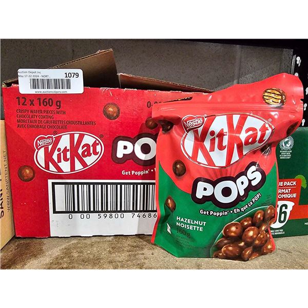 KitKat Hazelnut Pops 12x160g