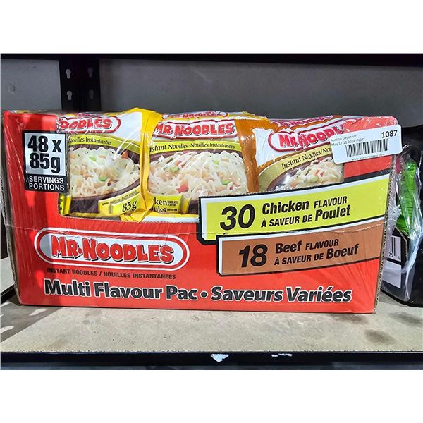 Mr Noodles Multi Flavor Pac 48x85g