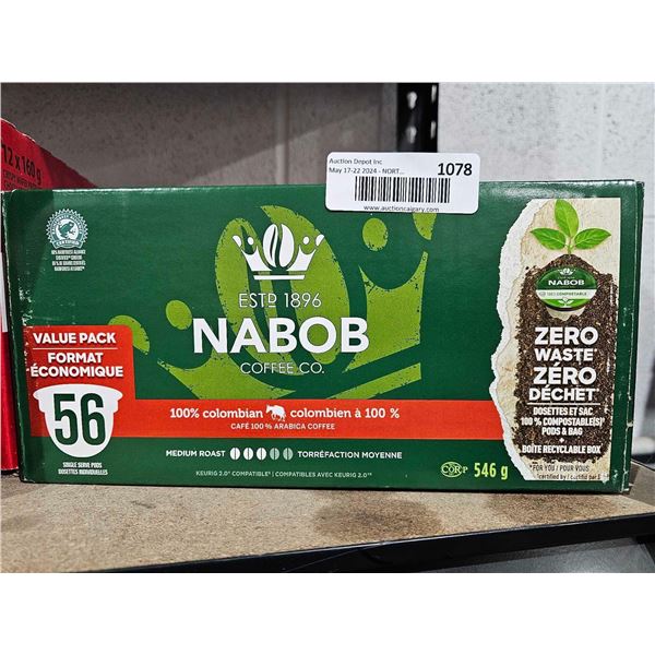 Nabob 100% Colombian Coffee Pods - 56 Count