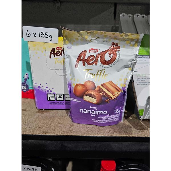 Aero Truffle nanaimo bars 6 x 135g
