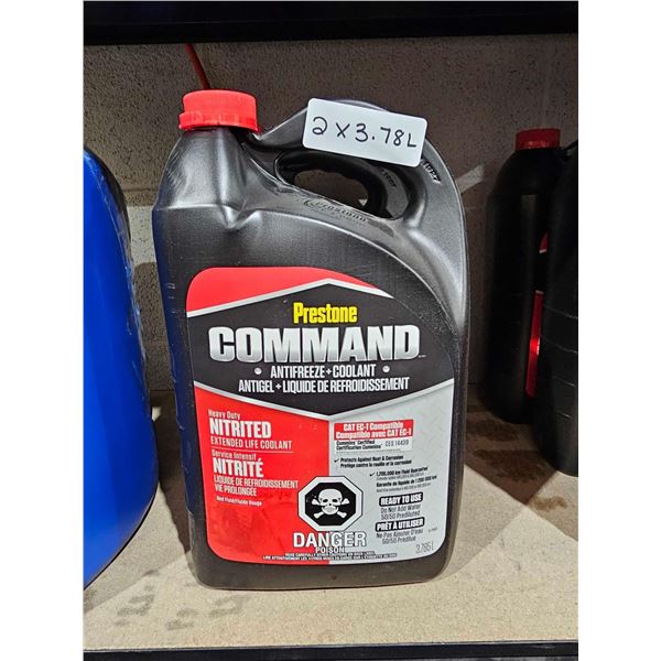 Prestone Command Antifreeze / Coolant CAT EC-1 Compatible Cummins Certified, Heavy Nitrated Extended