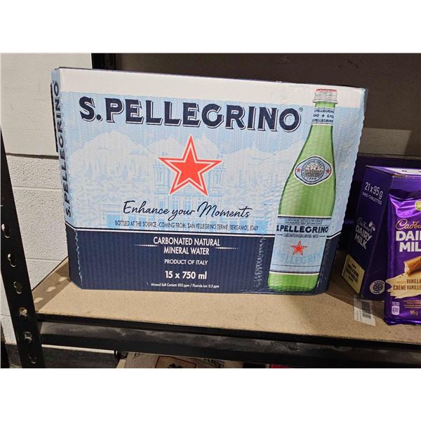 S. Pellegrino Sparkling Water 15x750ml