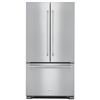 Image 1 : KitchenAid KRFC302ESS French Door Refrigerator, 36 inch Width, Counter Depth, 21.9 cu. ft. Capacity,