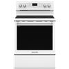 Image 2 : KitchenAid YKFEG500EWH Electric Range, 30 inch Exterior Width, Self Clean, Convection, 5 Burners, 6.