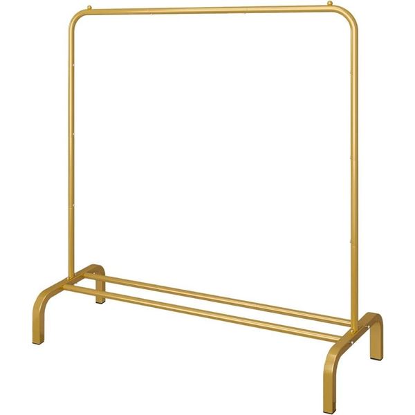 Metal Freestanding Garment Rack  - Color Unknown