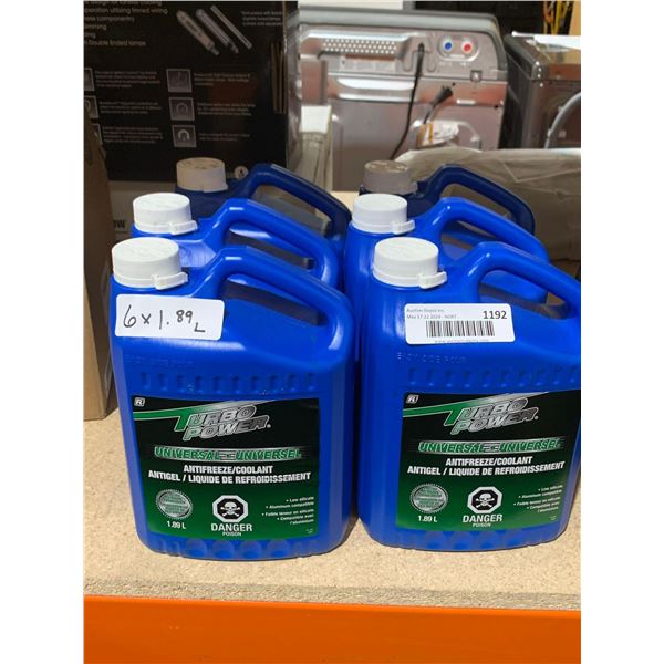 Turbo Power Universal Antifreeze / Coolant 6 x 1.89L