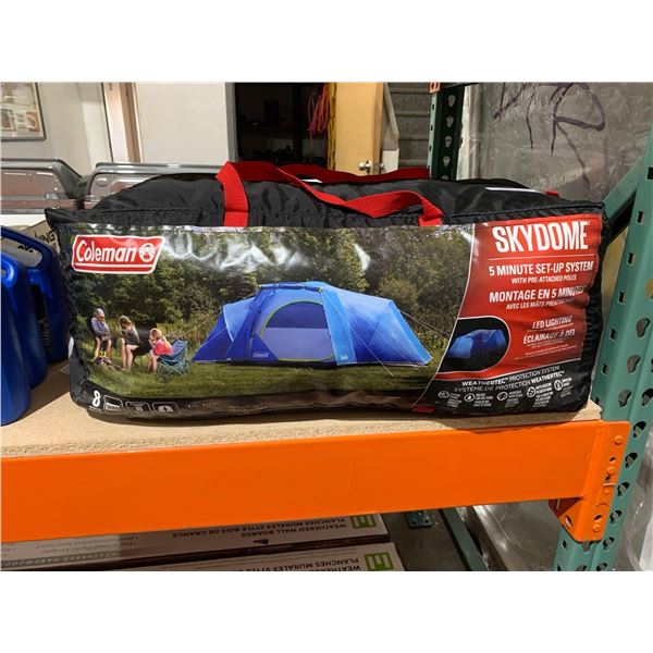 Coleman Skydome 5 Minute Set Up 8 Person Tent