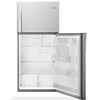 Image 1 : Whirlpool WRT519SZDM Top Freezer Refrigerator, 30 inch Width, 19.2 cu. ft. Capacity, Stainless Steel