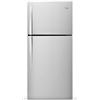 Image 2 : Whirlpool WRT519SZDM Top Freezer Refrigerator, 30 inch Width, 19.2 cu. ft. Capacity, Stainless Steel