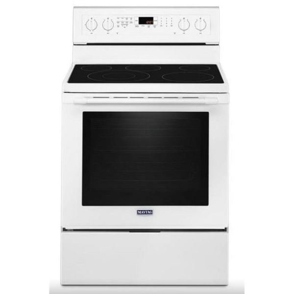 Maytag YMER8800FW - MER8800FW Electric Range, 30 inch Exterior Width, Self Clean, Convection, 5 Burn