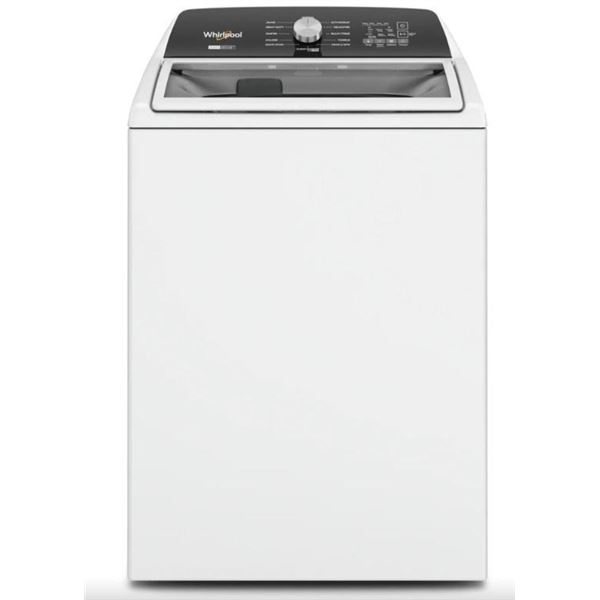 Whirlpool WTW5050LW Top Load Washer 27" Width, 5.4 - 5.5 Capacity, 12 Wash Cycles, 5 Temperature Set