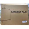 Image 2 : UDEAR Clothing Rack Portable Single Rod Garment Rack Multi-Functional Hanger for Bedroom,Black
