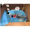 Image 3 : SIVEIS Cat Kitten Starter Kit, New Cats Litter Tray Set Includes Cat Litter Box/Cat Litter Shovel/Ca