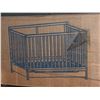 Image 3 : Grace Melrose 5 in 1 Crib Convertible Crib With Drawers White