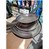 Image 2 : Lot of Assorted Commercial Woks and Frying Pans