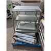 Image 1 : Free Standing Warming Pastry Display Cabinet