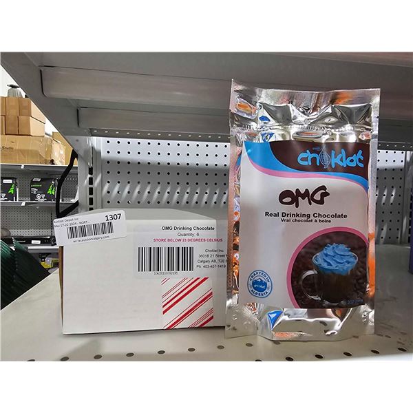 Choklat Locally Made OMG Drinking Chocolate 6x300g