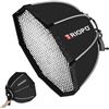 Image 1 : Triopo KS90 Portable Softbox 35in / 90cm Speedlite Octagon Umbrella Softbox with Honeycomb Grid Outd