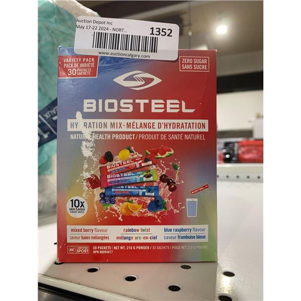 BioSteel Hydration Mix 30 Packs