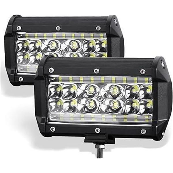 BAOLICY 5inch LED Light Bars Spot Flood Combo Beam Offroad Driving Fog Lights LED pod Lights Waterpr