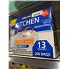Image 2 : Kirkland Kitchen Flex Tech Fresh Scent Garbage Bags 13gal 200 bags