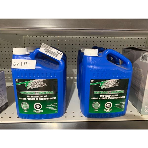 Turbo Power Universal Antifreeze / Coolant 6 x 1.89L
