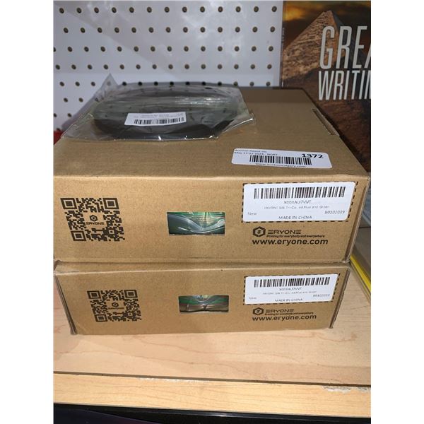 Eryone 3D Printer Filament Silk Tri-Color Red Blue and Greenn Lot OF 2 Plus 6mm GT2 RF Fiber Glass B