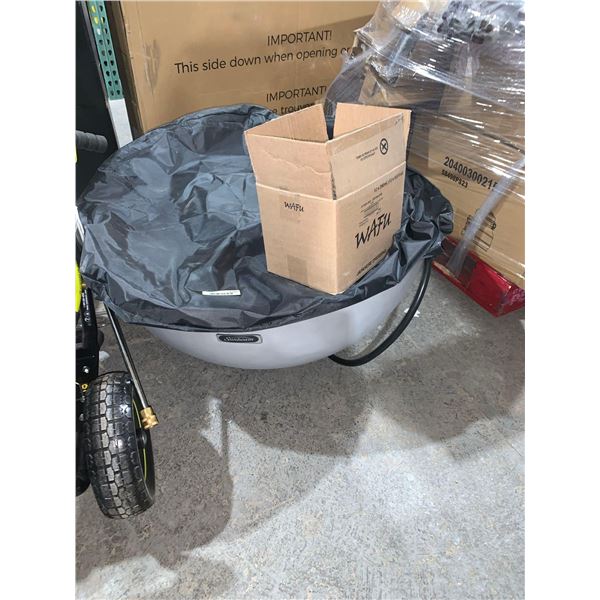 Sunbeam outdoor propane powered fire pit