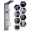 Image 1 : Shower Panel Tower System LED Rainproof and Waterfall Massage System