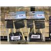 Image 2 : Foam paint brushes with wood handles, assorted sizes. 2 packs of 12