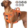 Image 1 : Lukovee No Pull Dog Harness, No Choke Pet Harness with 2 Leash Clips and Easy Control Vertical Handl