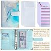 Image 1 : ONEDONE Budget Binder,A6 PU Leather Money Organizer for Cash with 12PCS Cash Envelopes, 12PCS Budget