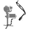 Image 1 : DH03 Handheld Gimbal Grip with Cold Shoe for Mounting Monitors, Microphones, LED Light etc Compatibl