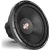 Image 1 : Lanzar 15in Car Subwoofer Speaker - Black Non-Pressed Paper Cone, Stamped Plastic Basket, Dual 4 Ohm