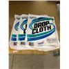 Image 1 : Lot of 3 Sentinel multi purpose drop cloths 9ft x 12ft