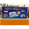 Image 2 : Zz Pro Potato Slicer Food Grade Stainless Steel 10W Electric Potato Tornado Slicer Automatic Cutter 